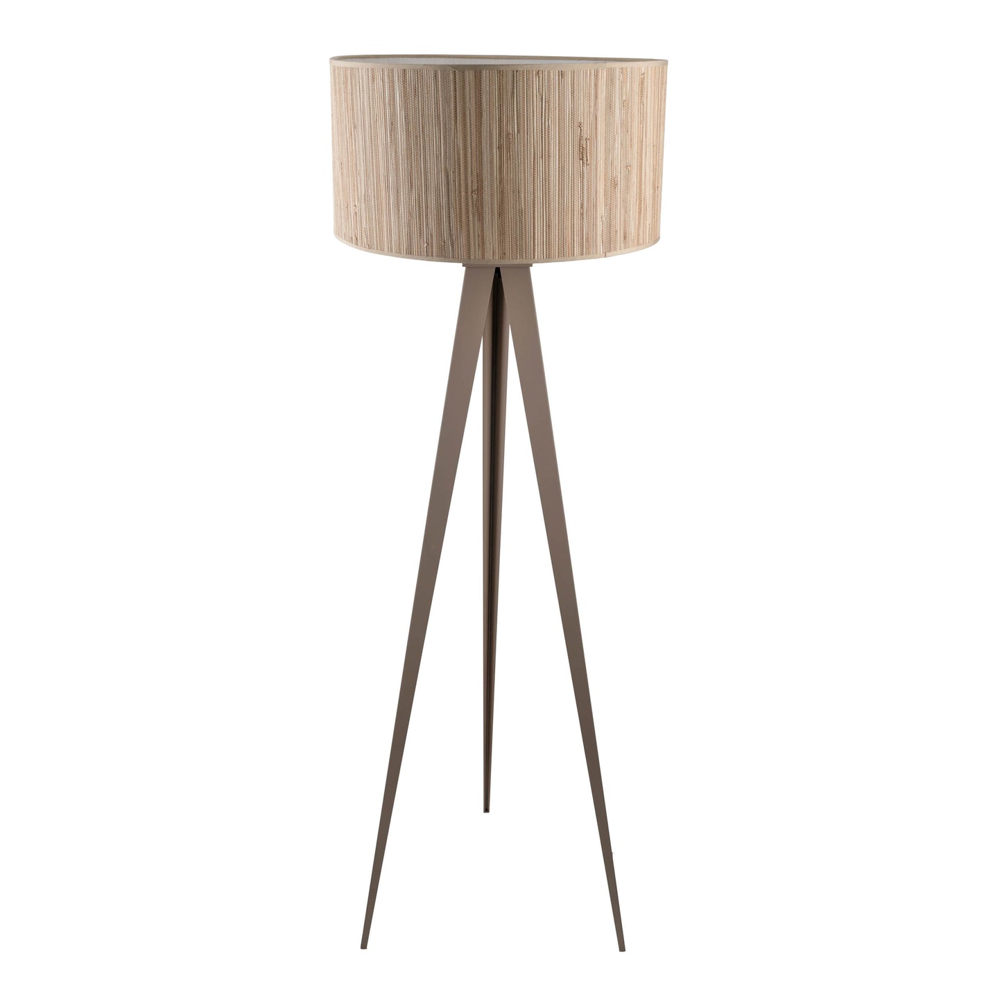 Stehleuchte "SELMAR" H: 150cm beige
