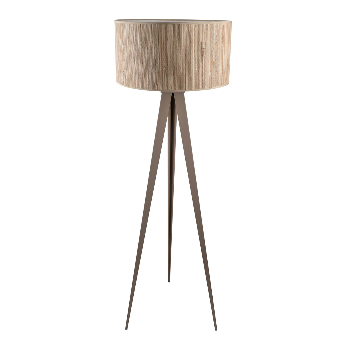 Stehleuchte "SELMAR" H: 150cm beige
