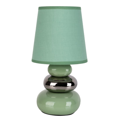 Keramik Tischleuchte "STONEY" H: 31cm mint