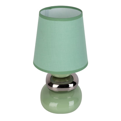 Keramik Tischleuchte "STONEY" H: 31cm mint
