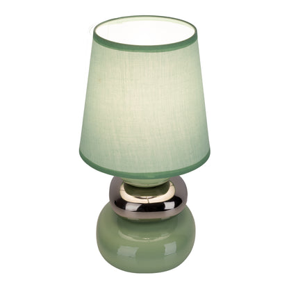 Keramik Tischleuchte "STONEY" H: 31cm mint