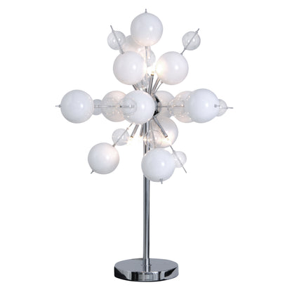 Tischleuchte "EXPLOSION" H: 73cm weiß