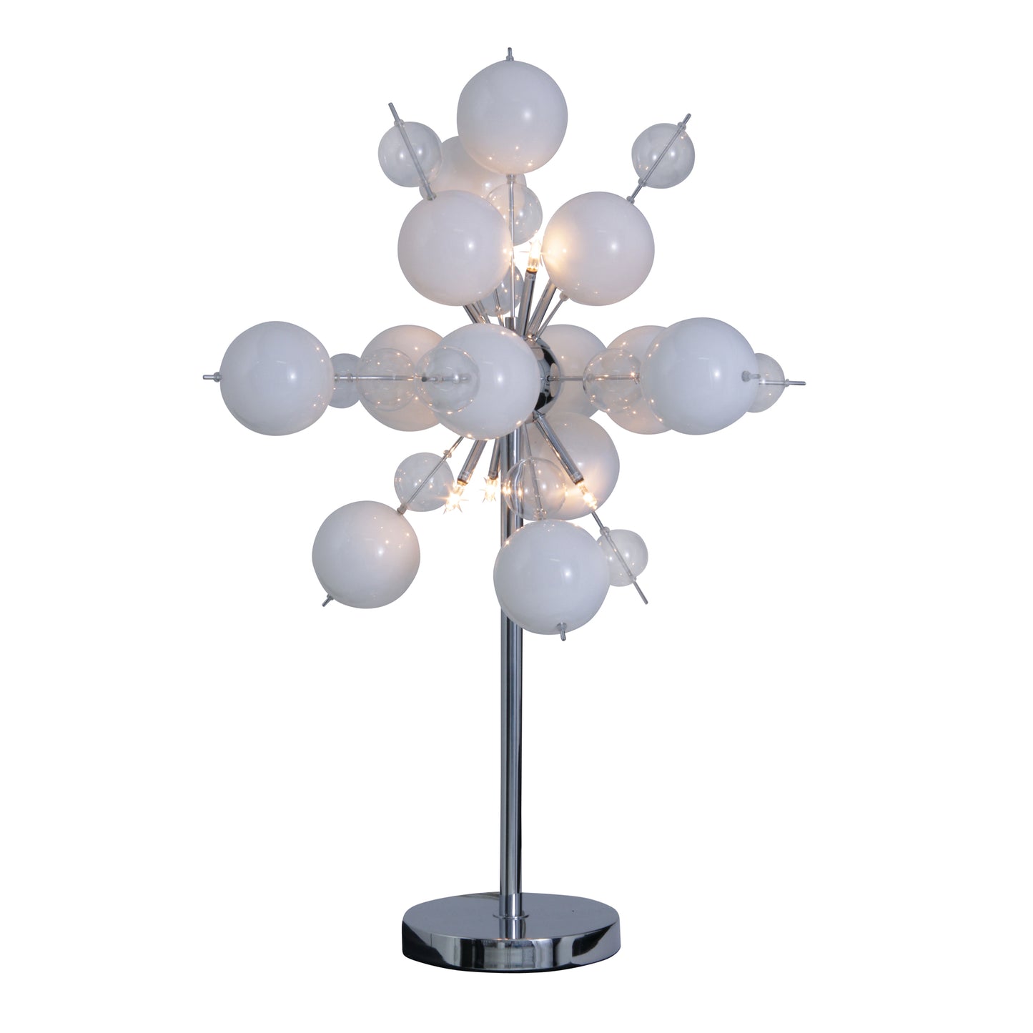 Tischleuchte "EXPLOSION" H: 73cm weiß