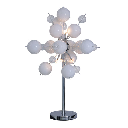 Tischleuchte "EXPLOSION" H: 73cm weiß