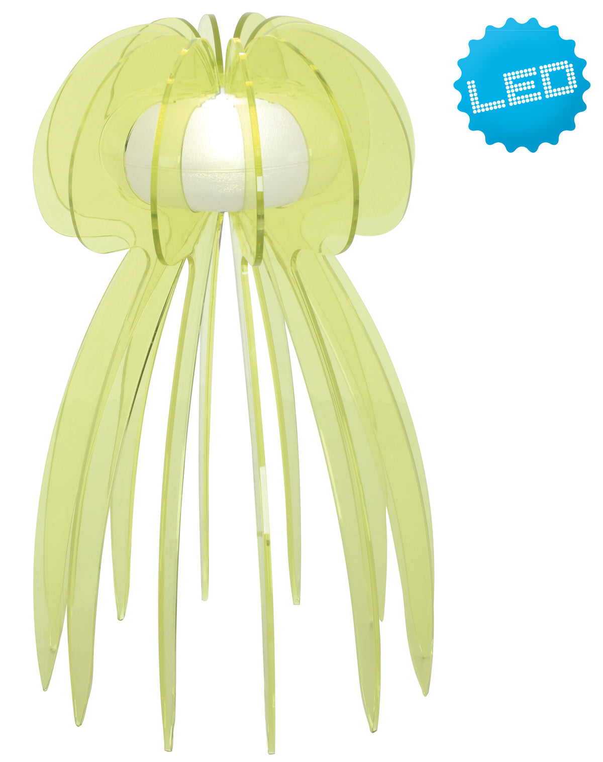 LED Tischleuchte "Jellyfish" in gelb