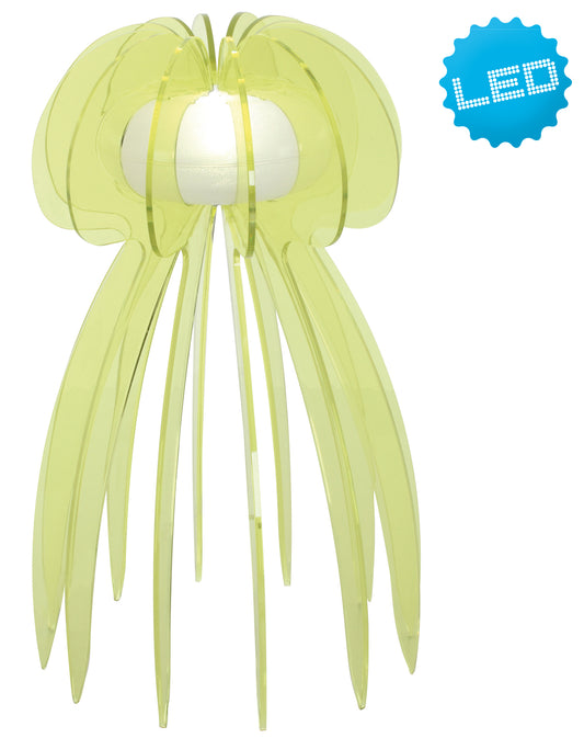 LED Tischleuchte "Jellyfish" in gelb