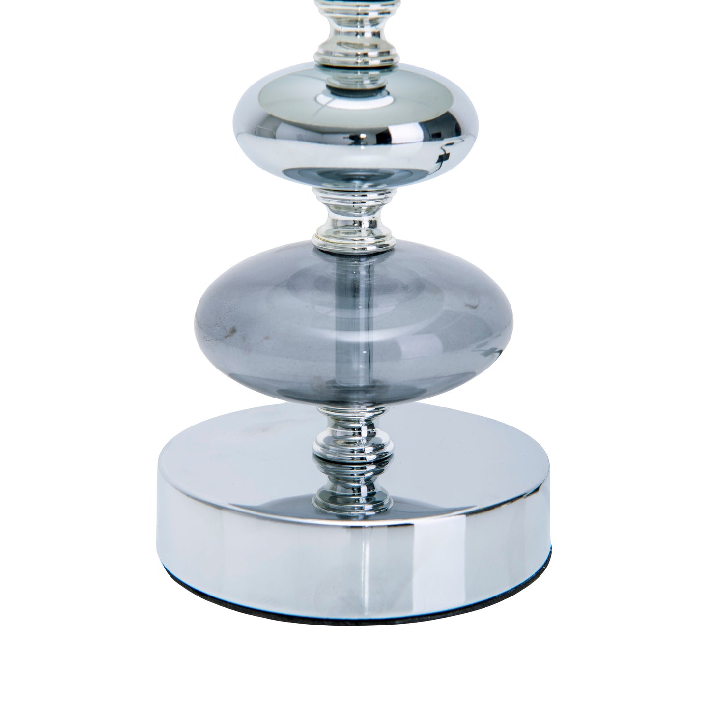 Stoff-/Tischleuchte "MALI" H: 28,5cm weiß