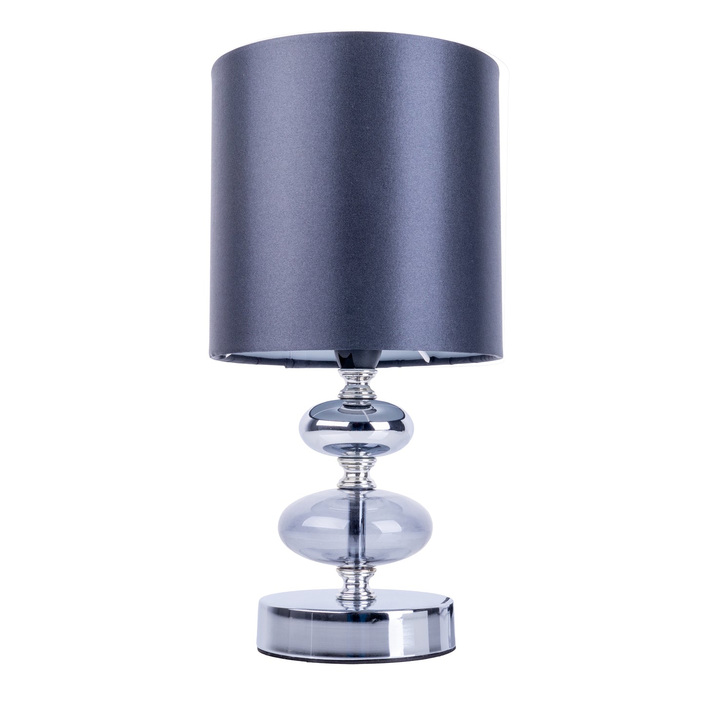 Stoff-/Tischleuchte "MALI" H: 28,5cm anthrazit