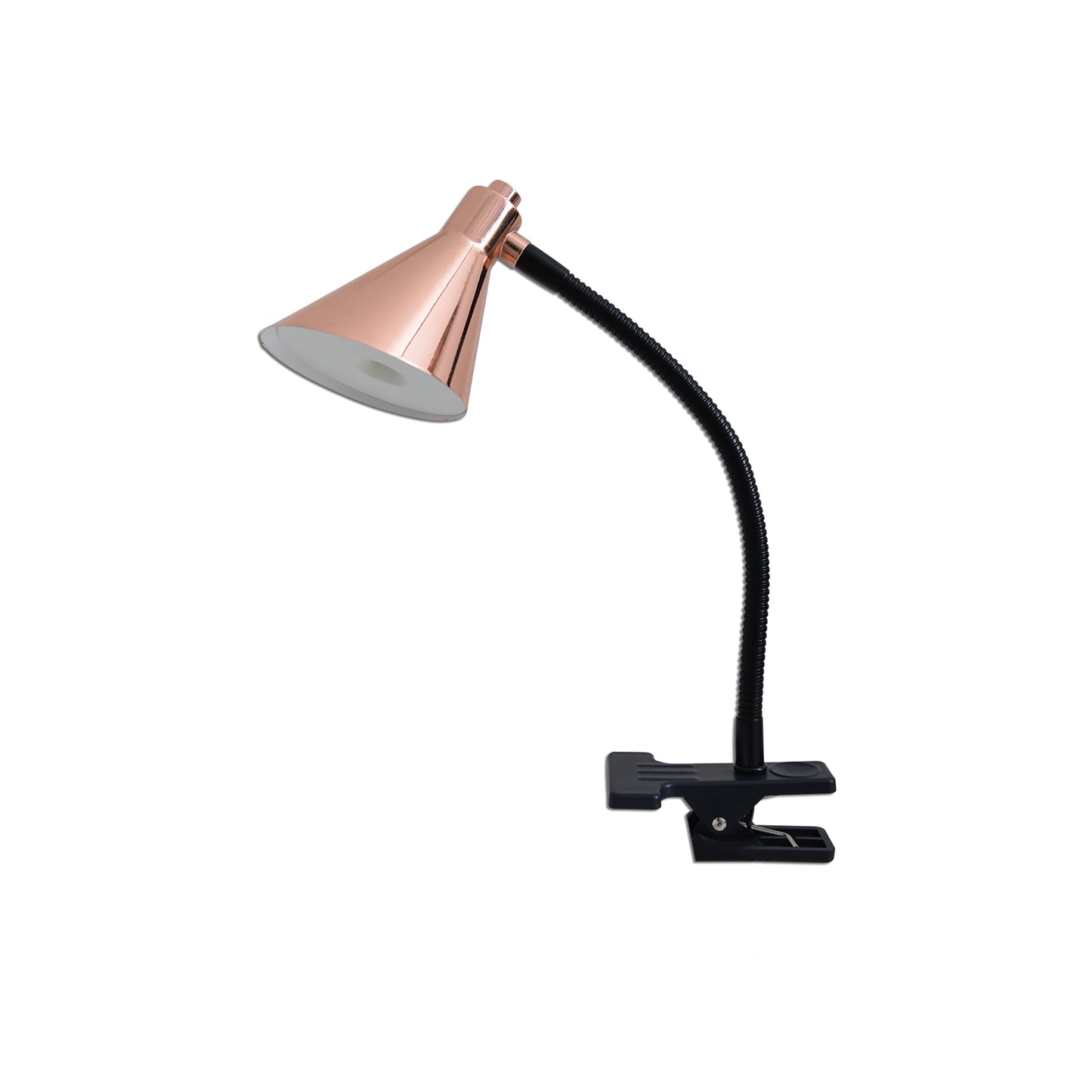 LED Klemm-/Tischleuchte "COPPER" H: 8,4cm kupfer