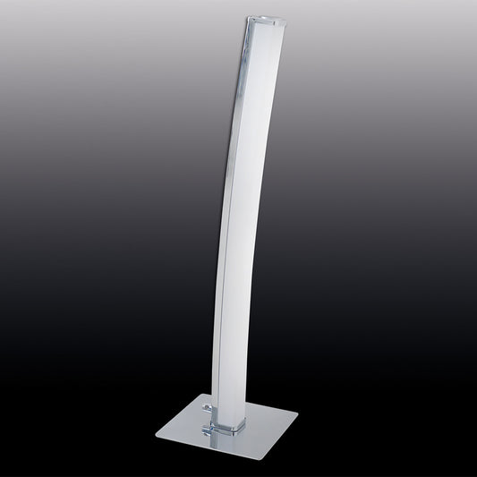 LED Tischleuchte "DUBAI" H: 50cm chrom