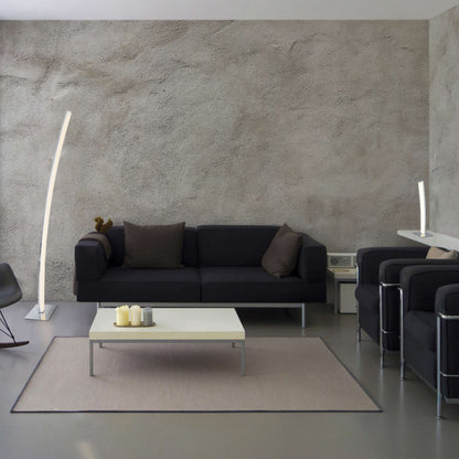LED Tischleuchte "DUBAI" H: 50cm chrom