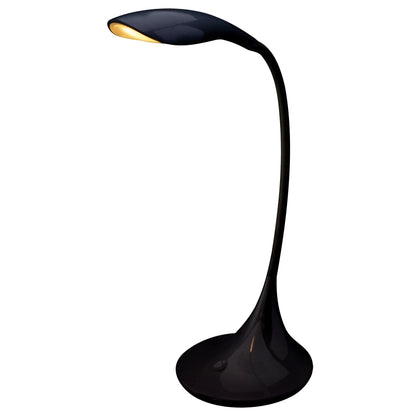 LED Tischleuchte "ALF" H: 37,5cm schwarz