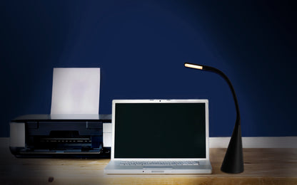 LED Tischleuchte "ALF" H: 65cm schwarz