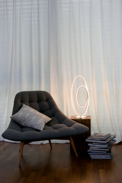 LED Tischleuchte h: 60cm weiß "ODRIVE"