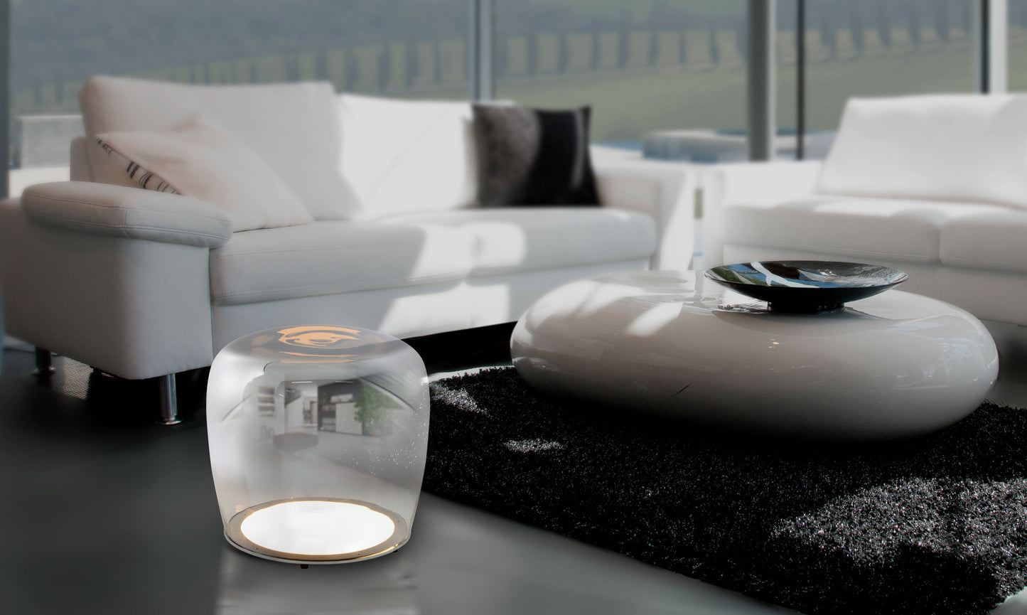 LED Tischleuchte "SMOKY" Ø:43cm