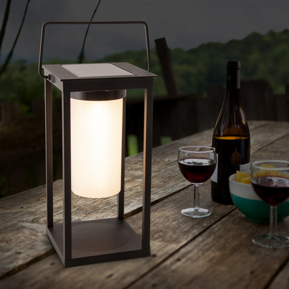LED Solarlaterne "JILU" H: 28cm