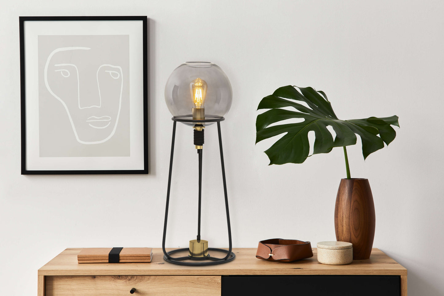 Tischleuchte "STELO" H: 71cm