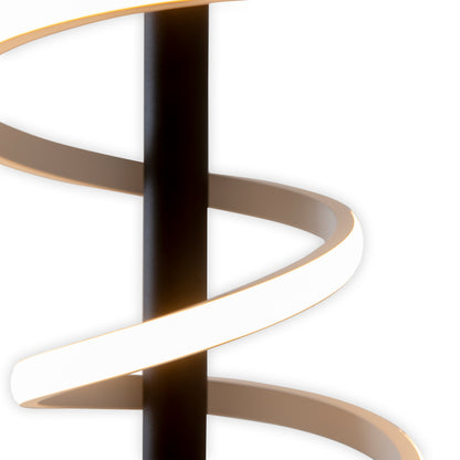LED Tischleuchte "BELLEZA" H: 50cm schwarz