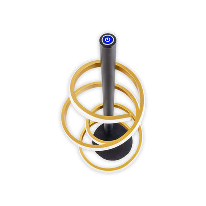 LED Tischleuchte "BELLEZA" H: 50cm gold