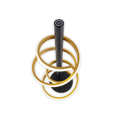 LED Tischleuchte "BELLEZA" H: 50cm gold