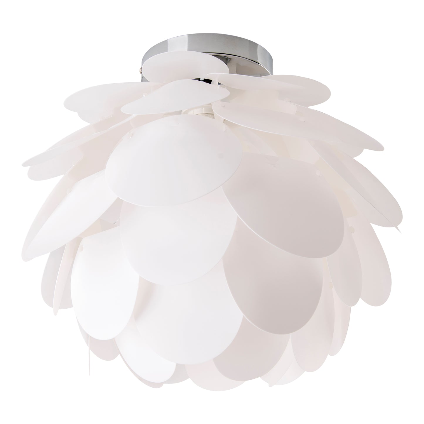 Tischleuchte "FORA" Ø: 41cm weiß