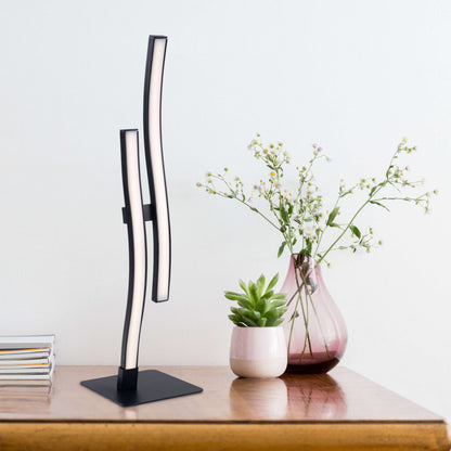 LED Tischleuchte "ONDA" H: 44cm