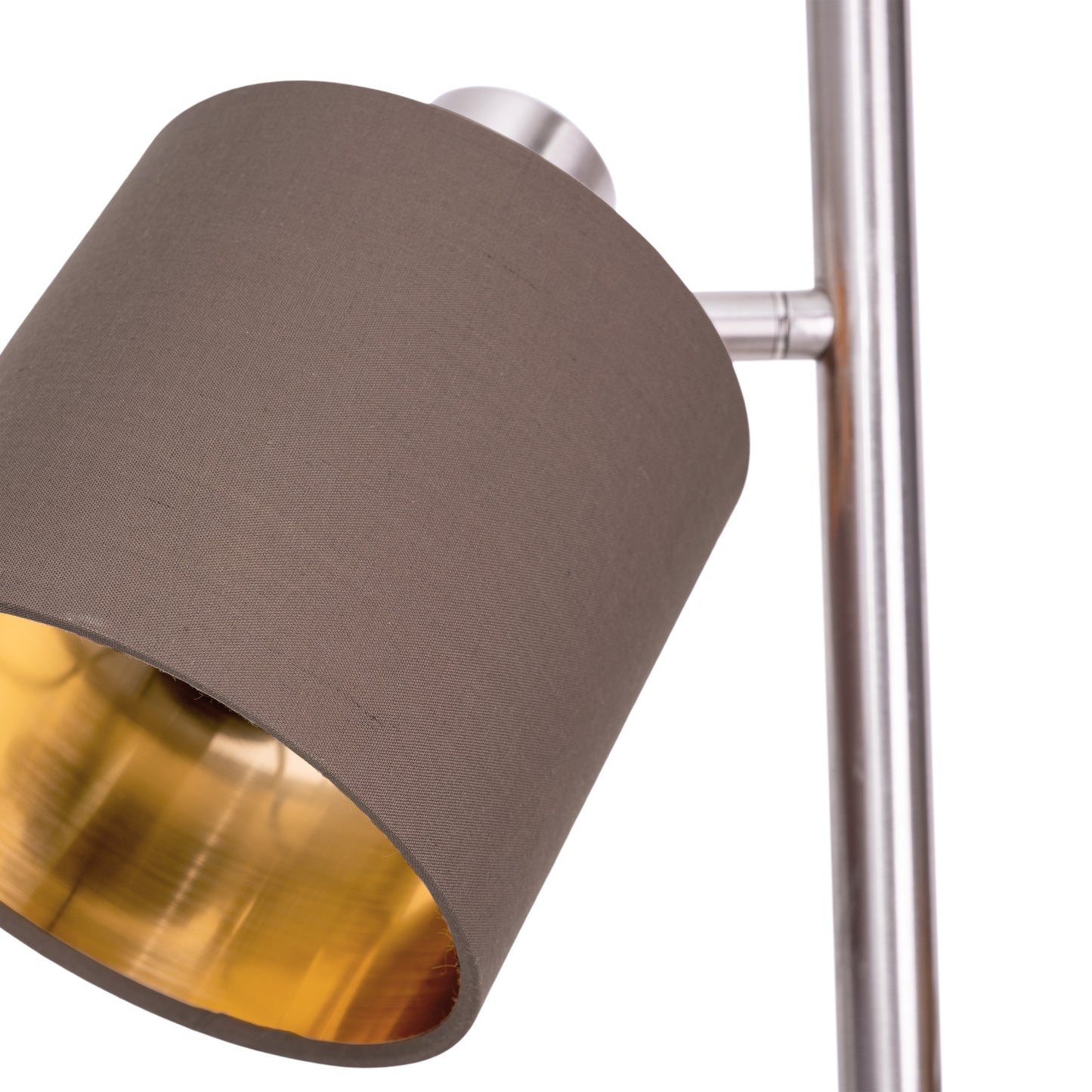 Tischleuchte  "MARON" H: 51cm braun