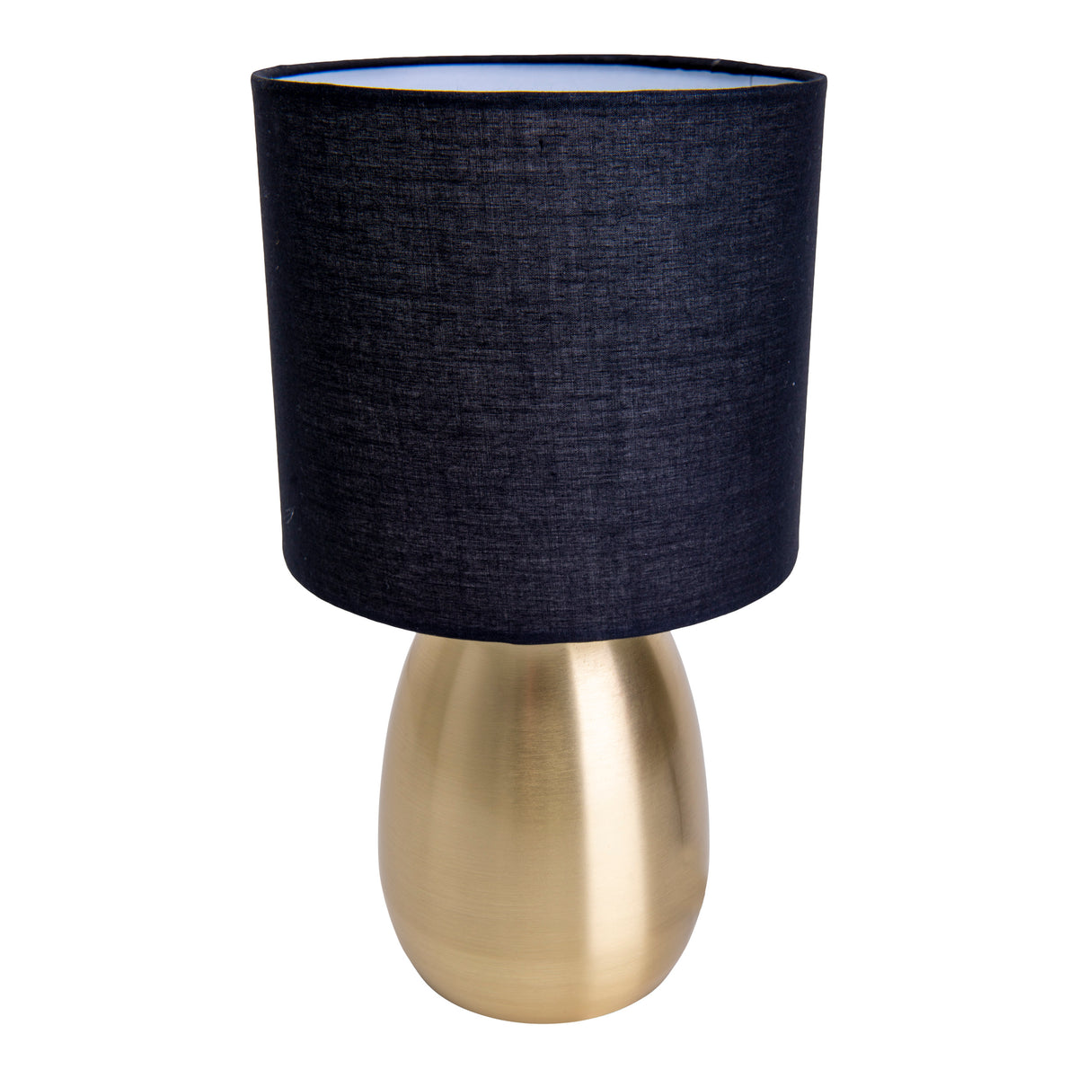 Tischleuchte "AURUM" H: 33cm gold / schwarz
