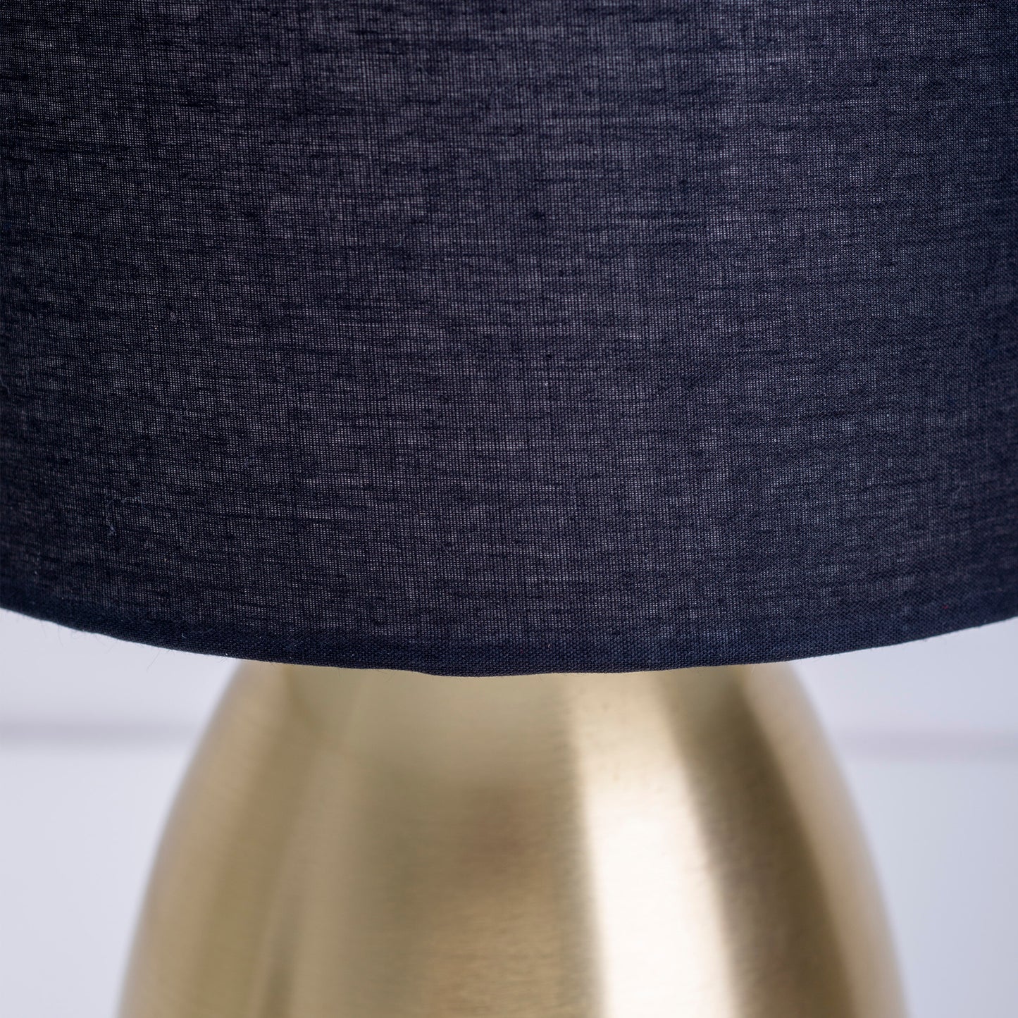Tischleuchte "AURUM" H: 33cm gold / schwarz