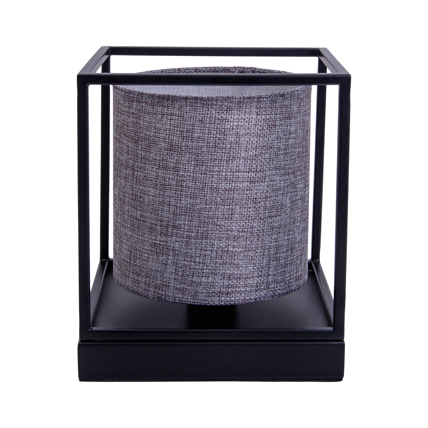Tischleuchte "BETA" H: 17cm grau