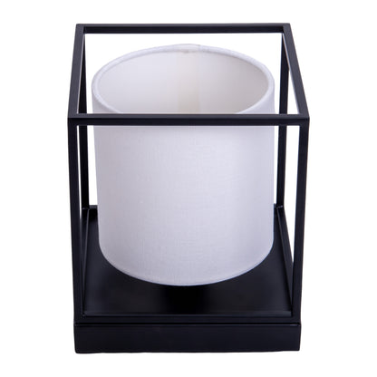 Tischleuchte "BETA" H: 17cm weiß