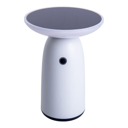LED Solarleuchte "ADA" H: 22,5cm weiß