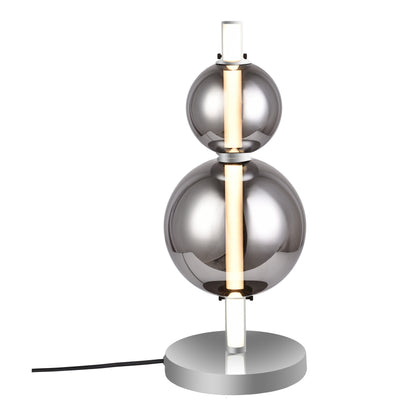 LED Tischleuchte "NOVA" H: 44cm chrom