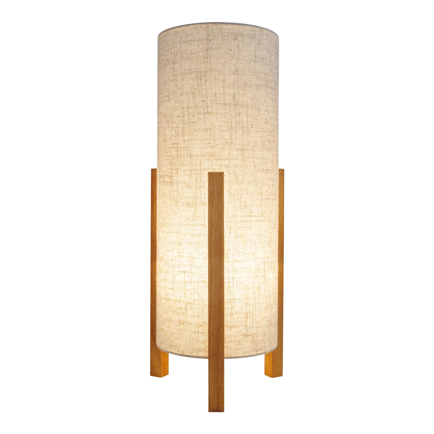 Tischleuchte "MATILDA" H: 52cm leinen/natur