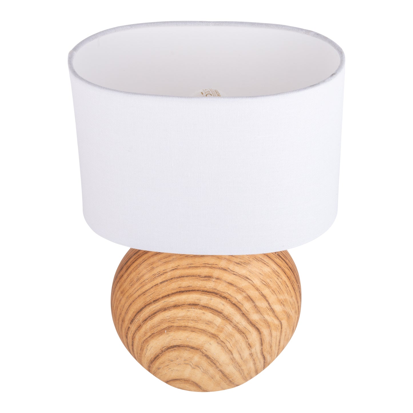 Keramik Tischleuchte "WOODY" H: 31,5cm