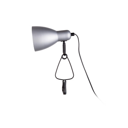 Klemmtischleuchte "MARA" silber