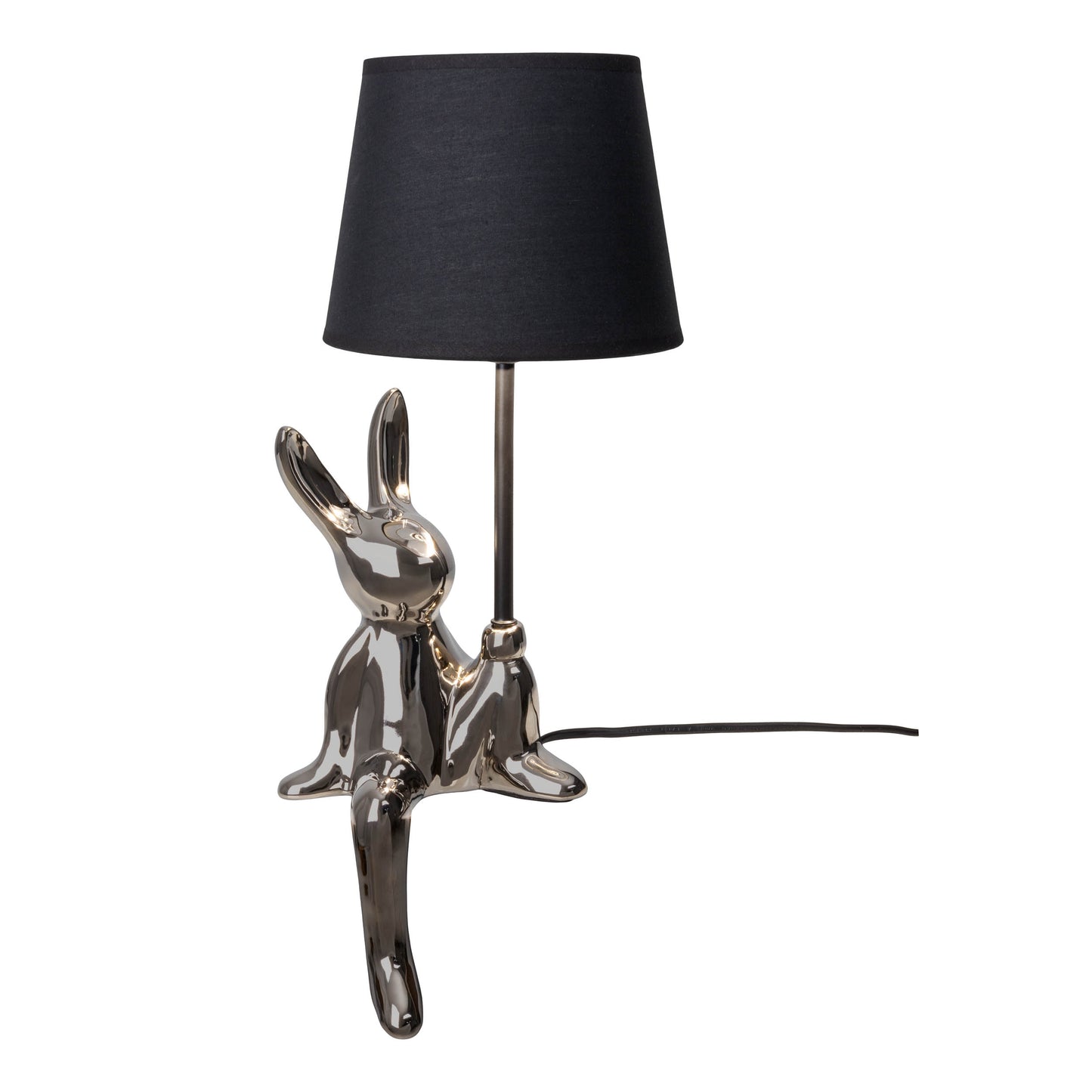 Tischleuchte "HELGE" D: 18 cm silber