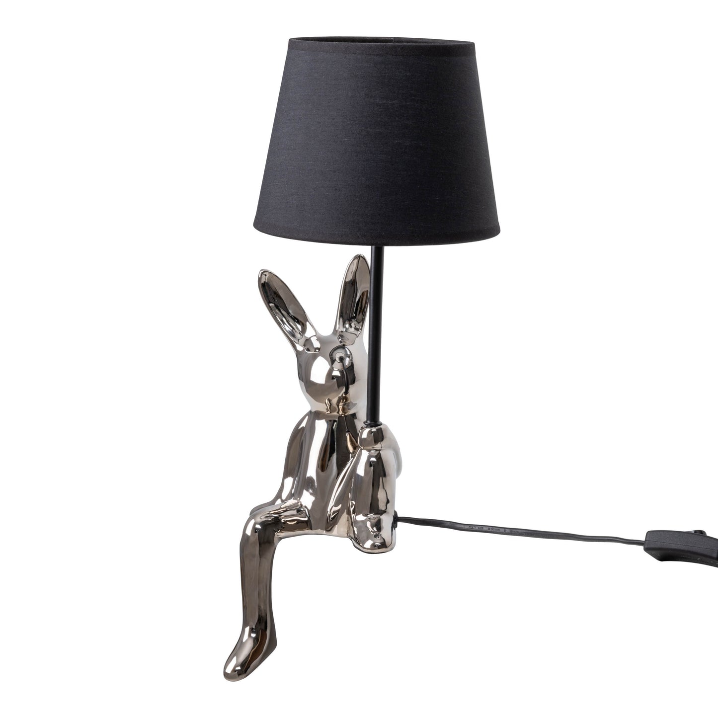 Tischleuchte "HELGE" D: 18 cm silber