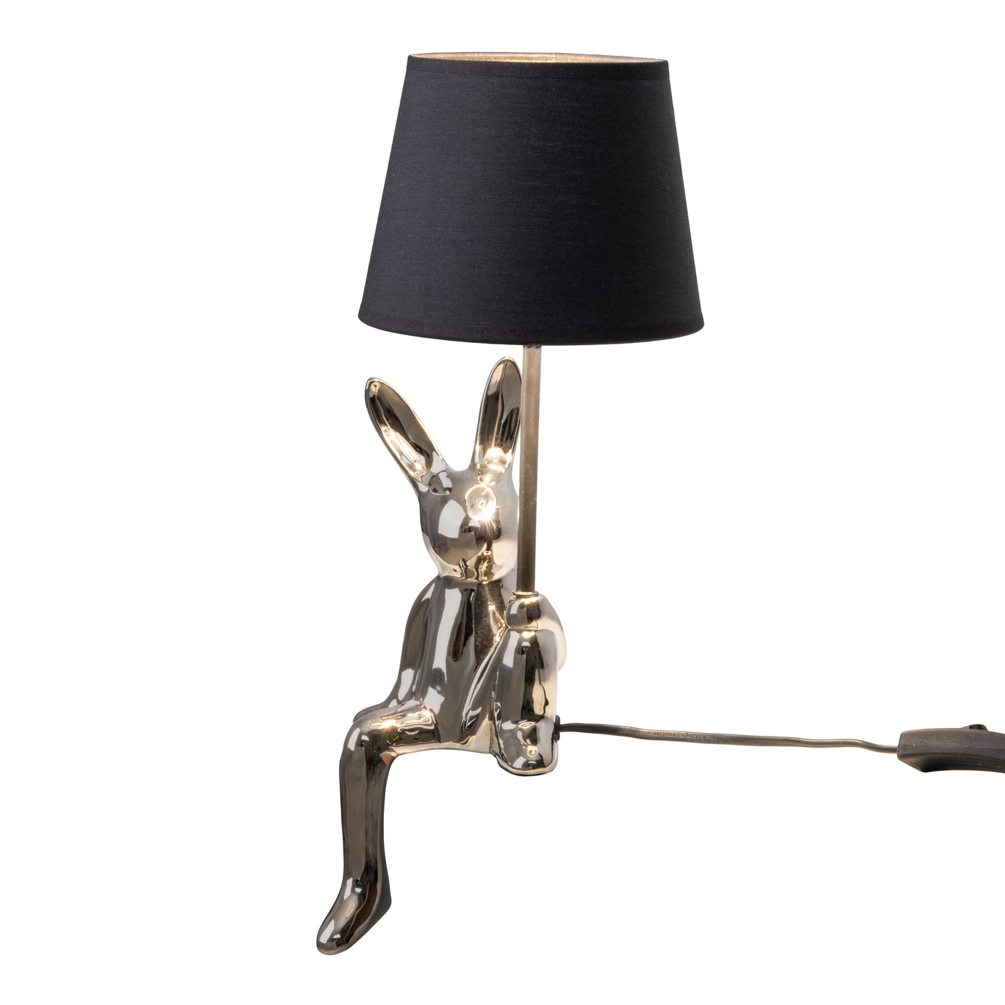 Tischleuchte "HELGE" D: 18 cm silber