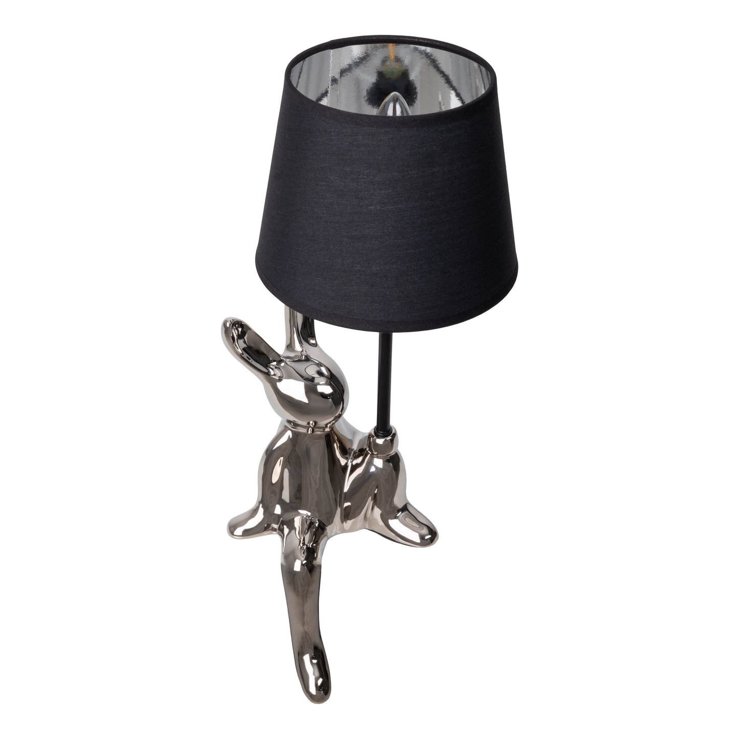 Tischleuchte "HELGE" D: 18 cm silber