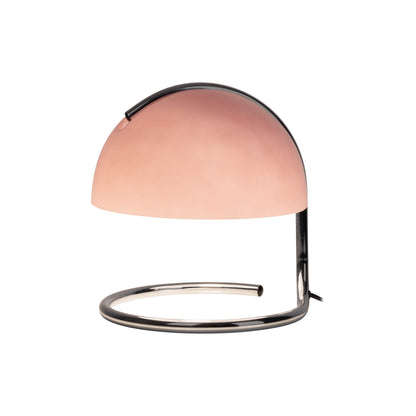 Tischleuchte "BURANO" rosa / H: 25 cm