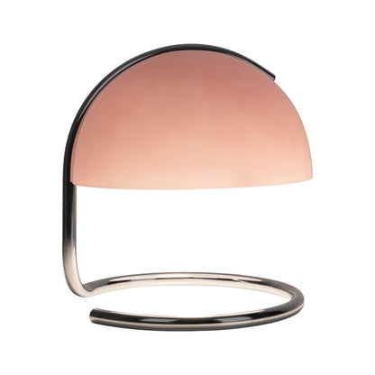 Tischleuchte "BURANO" rosa / H: 25 cm