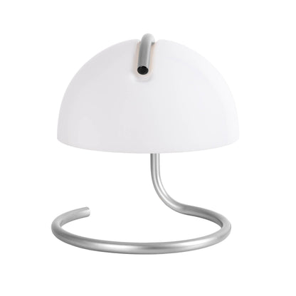 Tischleuchte "BURANO" H: 25cm weiß