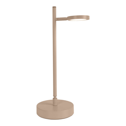 LED Akku-/ Tischleuchte "LUPA" H: 45cm almond