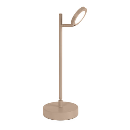 LED Akku-/ Tischleuchte "LUPA" H: 45cm almond