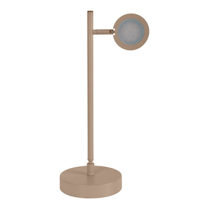 LED Akku-/ Tischleuchte "LUPA" H: 45cm almond