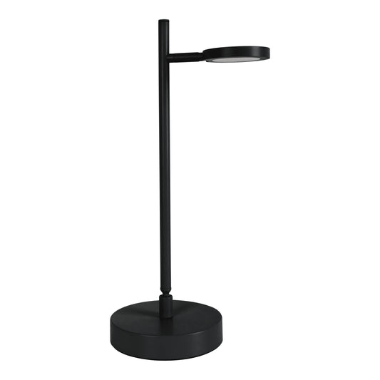 LED Akku-/ Tischleuchte "LUPA" H: 45cm schwarz