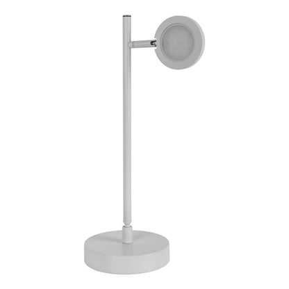 LED Akku-/ Tischleuchte "LUPA" H: 45cm weiß