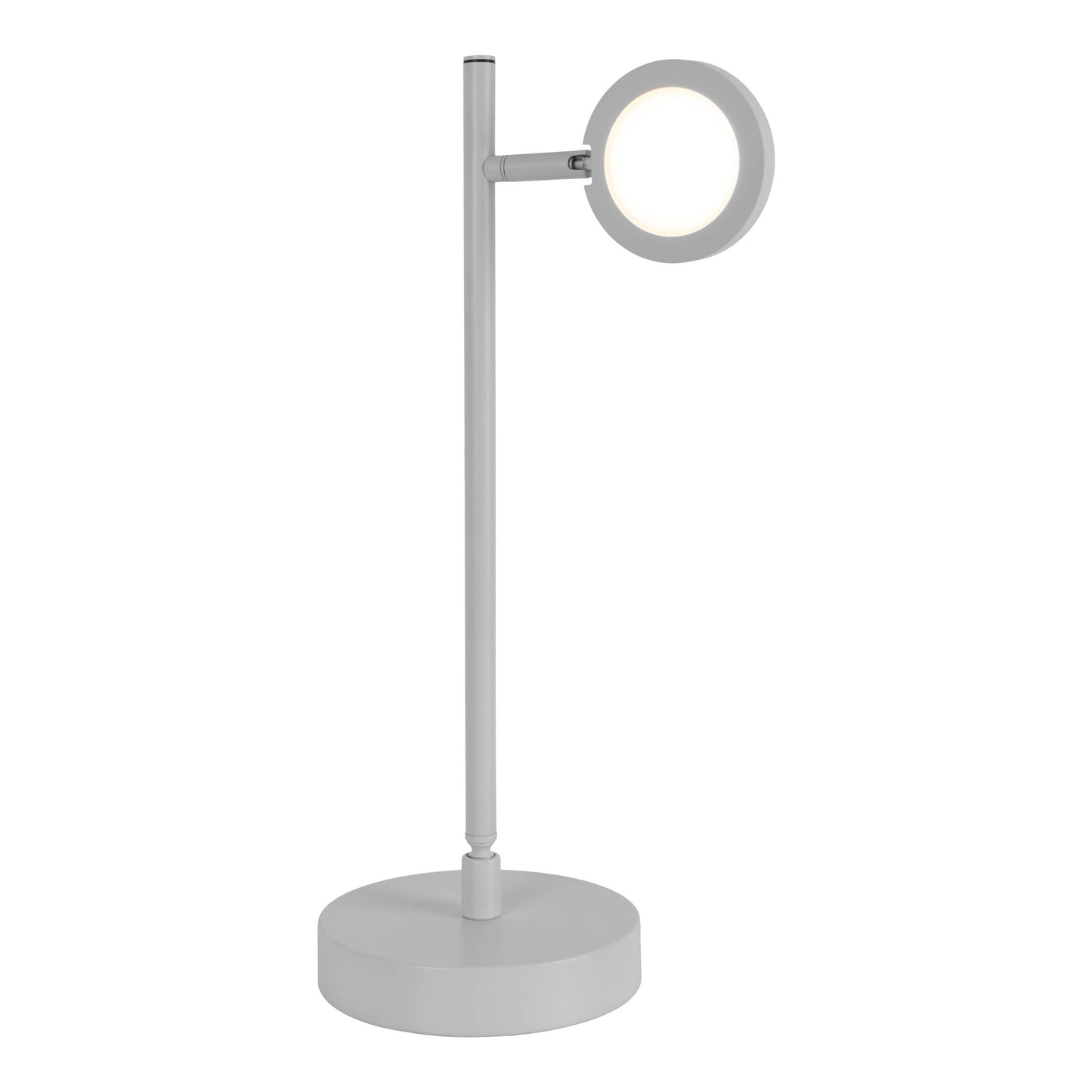 LED Akku-/ Tischleuchte "LUPA" H: 45cm weiß