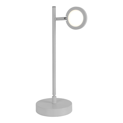 LED Akku-/ Tischleuchte "LUPA" H: 45cm weiß